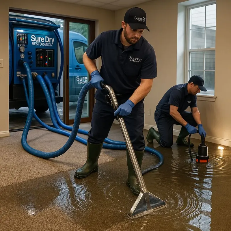 Water Extraction and Removal process in Poydras, LA
